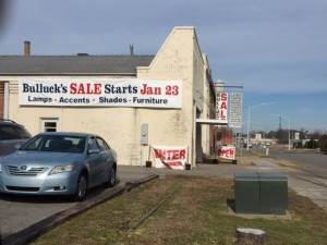 Bulluck Warehouse Sale 2016 at 218 N. Church Street